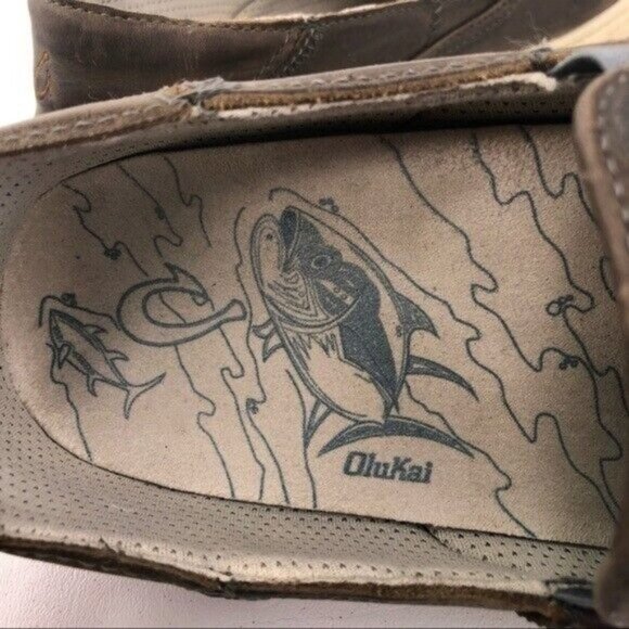 OluKai Kahu Ili Drop Heel Slip on Shoes Mens 9 main image 6